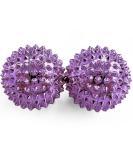 Buy 2x DBT Skills Hedgehog Ball | Magnetic Acupressure Ball for Stress Relief & Massage | Improve Mobility & Concentration - Lilac Purple 32mm - Buy Online on GoSupps.com
