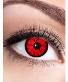 Buy Eyecatcher Red Colored Contact Lenses - 12 Month Wear | Perfect for Carnival Mardi Gras & Halloween - Buy Online on GoSupps.com