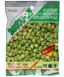 Kasugai Roasted Hot Wasabi Green Peas - Japanese Import | Spicy Snack - Buy Online on GoSupps.com