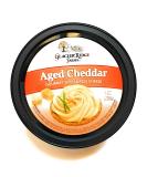 Glacier Ridge Farms Aged Cheddar Gourmet Spreadable Cheese 8oz (One Cup) - Buy Online on GoSupps.com