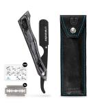 Urwunder Fangz Premium Rasier Knife Set - Sharp Exchange Blades High-Quality Leather Etui Easy Instructions | Perfect Shave - International Shipping - Buy Online on GoSupps.com