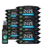 Dude Flushable Adult Wipes & Toilet Spray Combo - 18 Pack, Unscented with Vitamin-E & Aloe - Stank Eliminator Fragrance Free - 864 Wipes + 1 Spray - Buy Online on GoSupps.com