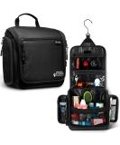 Premium Large Hanging Travel Toiletry Bag for Men and Women - Toiletry Organizer - Waterproof Hygiene Bag with Metal Xxl Swivel Hook  YKK Zippers and 19 Compartments for Toiletries  Makeup  Cosmetics Jet Black - Buy Online on GoSupps.com