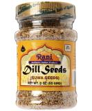 Rani Dill Seeds (Suwa / Sua) Whole Spice 3oz PET Jar - Indian Origin, Gluten Friendly, Non-GMO, Vegan | Weed 3 Ounce Jar - Buy Online on GoSupps.com