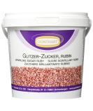 G nthart Glitter Sugar Ruby - 900g Pack | Premium Edible Decorations for Baking & Crafts - Buy Online on GoSupps.com
