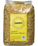 Buy Davert Kamut 1 kg - Organic Whole Grain for Health | International Shipping Available - Buy Online on GoSupps.com