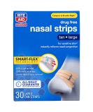 Rite Aid Tan Nasal Strips Extra Strength - 30 Nose Strips for Snoring & Congestion Relief | Fast International Shipping - Buy Online on GoSupps.com