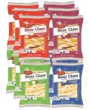 Cloverhill Danish Fruit Pastry Variety Pack | Strawberry, Cherry, Blueberry and Apple Bear Claws, Pack of 12 - Buy Online on GoSupps.com