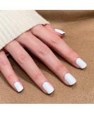 Buy Novo Ovo Short Oval Press-On Nails | Artificial Fingernails in Pure Colors | Durable & Easy to Apply - Buy Online on GoSupps.com