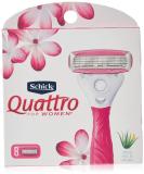 Schick Quattro for Women Razor Refill Cartridges, 8 Cartridges - Buy Online on GoSupps.com