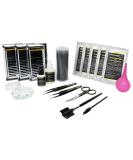 Professional Silk Eyelash Extension Set - C-Curl 0.15mm Thickness - International Shipping Available - Buy Online on GoSupps.com