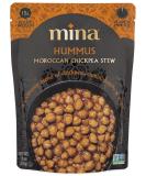 Mina Moroccan Chickpea Stew 10 oz - Ready to Eat Vegan Meal | High in Plant-Based Protein, Non-GMO, Gluten-Free, Kosher, Microwavable - Buy Online on GoSupps.com
