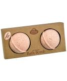 Fabulous Frannie Orange Vanilla Handmade Bath Bomb Set - 2.5oz Ultra Plush Spa Fizzies with Coconut Oil and Essential Oils for Skin Hydration - Buy Online on GoSupps.com