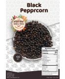 Black Peppercorns | 100gm | Whole Black Pepper | Natural | Without Additives | 100% Natural Whole Black Peppercorns | Premium Quality 100 Gram - Buy Online on GoSupps.com