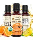 Organic Liquid Vitamin D Drops for Kids & Adults Sugar Free. Easy to Use 1 000 IU / Drop in Coconut MCT Oil. Lasts Months Best for High Doses. Max Absorption Vit D3 Supplement. Great Taste (Citrus) 1000 IU per drop (Ci  - Buy Online on GoSupps.com