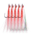 Classic Clouser Minnow Streamer Flies - 5pcs | Fly Fishing Lures for Trout, Bass, Saltwater & Freshwater - Buy Online on GoSupps.com