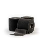 3 Rolls - SPORTTAPE Soft Foam Underwrap - Black - 7cm x 27m | Pre Wrap Sports Tape - Thin Non-Adhesive Hypoallergenic Protective Foam Wrap | Football Hair Band & Shin Guard Tape. Black 3 Count (Pack of 1) - Buy Online on GoSupps.com