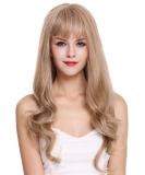 Buy WIG ME UP H950D-27/613A - Stylish Long Bangs Straight Wavy Tips Blonde Mix Women's Wig | International Shipping Available - Buy Online on GoSupps.com