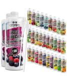 C.P.Sports Sugar-Free Beverage Syrup - Forest Fruit Drink Concentrate with Vitamins | 2L + 2 Pump Donors | Sports Nutrition Ideal for Mixing with Water - Buy Online on GoSupps.com