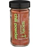 Spicely Organic Chili Powder 1.70 Ounce Jar Certified Gluten Free 1.7 Ounce (Pack of 1) - Buy Online on GoSupps.com