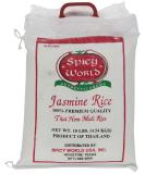 Spicy World Jasmine Rice 10lb - Thai Hom Mali Premium Variety | Spicy World 10lb Pack - Buy Online on GoSupps.com