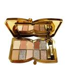 UIFCB Glitter Eyeshadow Palette - 10 Sparkling Colors | Highly Pigmented & Long Lasting Makeup Set | Gold - Buy Online on GoSupps.com