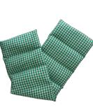 Grape Seed Pillow 75x20cm - Large 8-Chamber Heat Cushion | Green-White Grain Pillow for Relaxation - Buy Online on GoSupps.com