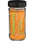Spicely Organic Turmeric Powder 1.7 oz - Gluten Free Certified, Premium Quality - Buy Online on GoSupps.com