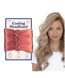 RobeCurls Satin Heatless Hair Curler Set  The Original Curling Headband  Heatless Curling Rod Headband Hair Accessories For Women  Includes 2 Scrunchies (Rose) - Buy Online on GoSupps.com