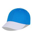 LANGZHEN 100% Cotton Kids Baseball Cap Hat - Adjustable Sun Hat for Girls Boys 2-4 Years - White Blue - Buy Online on GoSupps.com