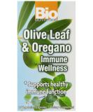 Bio Nutrition Immune Wellness Olive and Oregano Vegi-Caps - 60 Count - Buy Online on GoSupps.com