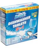 Dishwasher Tablets 5 in 1 Lemon Fragrance - Buy Online on GoSupps.com