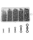 Fishing Rolling Barrel Swivels 500pcs Stainless Steel - Terminal Tackle for Saltwater/Freshwater - Size 30-97Lbs - Buy Online on GoSupps.com