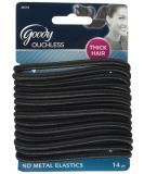 Goody Women's Ouchless Black X-Large Elastics - 14 Count - Buy Online on GoSupps.com