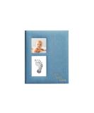 Pearhead Blue Chambray Baby Book | Gender Neutral Baby Journal & Photo Album - Buy Online on GoSupps.com