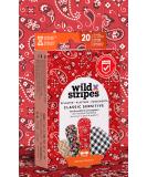 Wild Stripes Plaster Set - 20 Sensitive Skin-Friendly Finger Plasters for 24H Wound Protection | Stylish & Fashionable - Buy Online on GoSupps.com