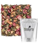 Tealyra White Cloud Catcher Fruity White Tea Blend - Cherry Cranberry - Antioxidant Rich - All Natural, Low Caffeine - 112g (4 oz) - Buy Online on GoSupps.com