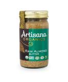 Artisana Organics Raw Almond Butter, 14oz | No Sugar Added, No Palm Oil, Vegan, Paleo and Keto Friendly, Non GMO 14 Ounce (Pack of 1) - Buy Online on GoSupps.com