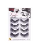 KISS Lash Couture Triple Push Up Collection Multipack, 3D Volume False Eyelashes with Triple Design Technology, Multi-Angles & Lengths, Contact Lens Friendly, Reusable, Style Bombshell, 4 Pairs - Buy Online on GoSupps.com
