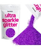 Hemway Ultra Sparkle Purple Fine Glitter 100g - 1/64 (0.15-0.4mm 375 Micron) | Bulk International Shipping - Buy Online on GoSupps.com