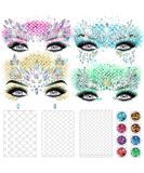 Mermaid Costume for Women: Face Gems, Glitter, Stencils - Festival Party Makeup Kit - Buy Online on GoSupps.com