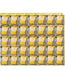 Sweet & Salty Popcorn 35 Packs of 25g Natural Sea Salt and British Sugar Seasoning Vegetarian Vegan Gluten-Free Savoury Healthy Snacks GMO-Free Hand-Popped Corn - Buy Online on GoSupps.com