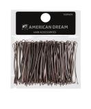 Buy AMERICAN DREAM 100 Pack Brown Hairpins - 2 Inch Straight Grips for Secure Styling - International Shipping Available - Buy Online on GoSupps.com