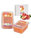Kosmetex Peach Paraffin Bath for Hands & Feet - 2x 500ml Heating Wax Treatment - Paraffin Wax Spa - Ideal for Home Wax Warmers - Buy Online on GoSupps.com