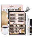 Lashview DIY Lash Extension Kit - Volume-D 144D Lash Bond & Remover for Flawless Eyelash Extensions - Buy Online on GoSupps.com
