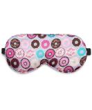 Fun Donut Silk Sleep Mask for Women, Men & Teens - Adjustable Strap, Soft & Light-Blocking Eye Mask - Buy Online on GoSupps.com
