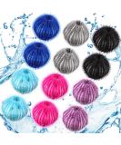 Pet Hair Remover Laundry Balls - Reusable Dryer Balls for Lint Removal - 6 Colors (12 count) - Buy Online on GoSupps.com