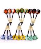 MAXMAU Soft Tip Darts for Electronic Dartboard - 18 Darts with Plastic Points and Standard Flights - Buy Online on GoSupps.com