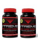 Absonutrix 2 Xtreme Power Formula - All Natural Nitric Oxide Booster 3000mg | 120 Tablets for Strength & Endurance - Made in USA | International Shipping Available - Buy Online on GoSupps.com