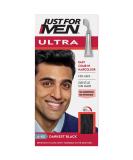 Just For Men Ultra Darkest Black Hair Colour Dye No Mix Comb-In Applicator to Comb Away The Greys Ammonia & Peroxide Free A65 35 g (Pack of 1) A65 Darkest Black - Buy Online on GoSupps.com